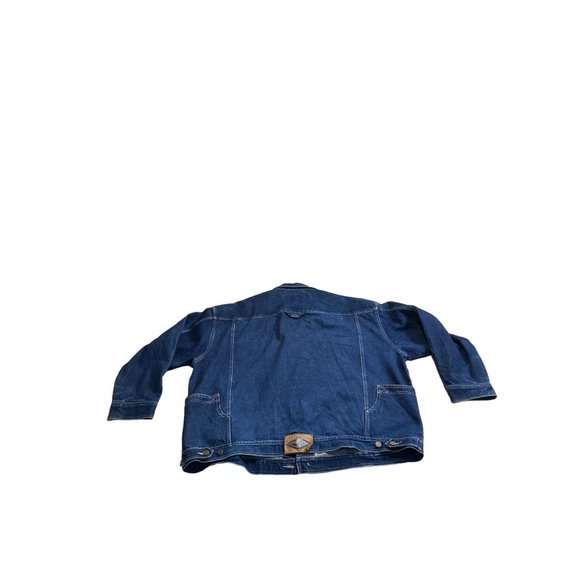 Vintage Pelle Pelle Jean Jacket 90s Y2k Marc Buchanan Coat - Picture 2 of 6